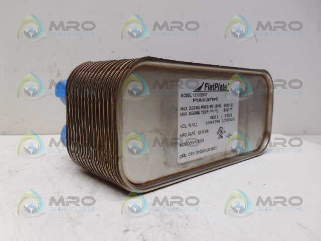 FLATPLATE 131002647 FP3X8-30 HEAT EXCHANGER 3/4" *NEW NO BOX*