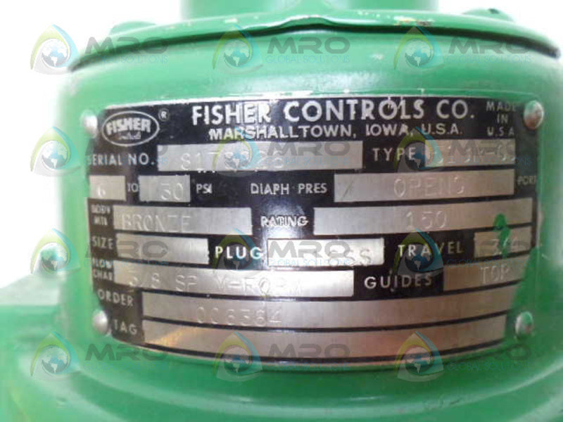 FISHER 513R-GS STEAM VALVE ACTUATOR 6-30 PSI *NEW NO BOX*