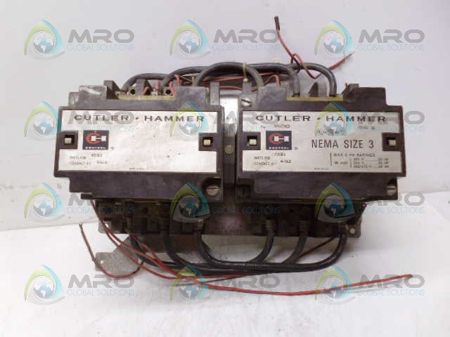 CUTLER HAMMER A50ENO STARTER *USED*