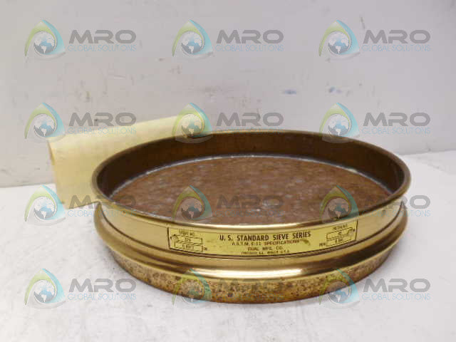 US STANDARD ASTM E-11 325 STANDARD SIEVE *NEW NO BOX*