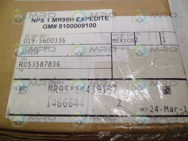 FISHER MR95H  *NEW IN BOX*