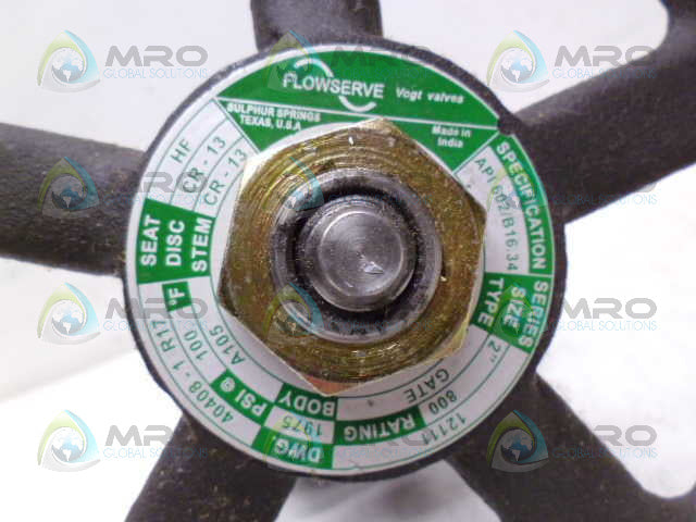 FLOWSERVE 40408-1R17 GATE VALVE 2" *NEW NO BOX*