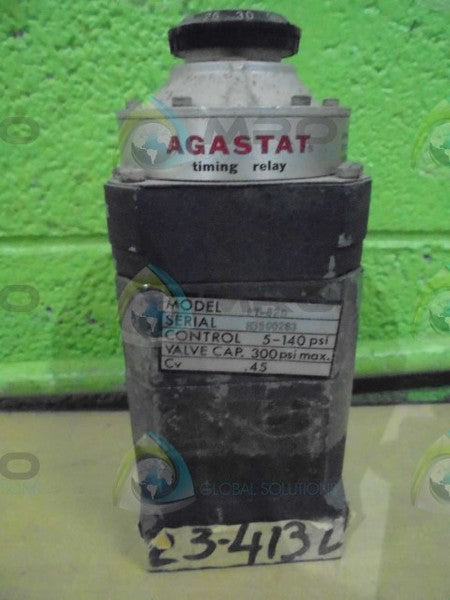 AGASTAT PT-820 TIME DELAY RELAY *USED*