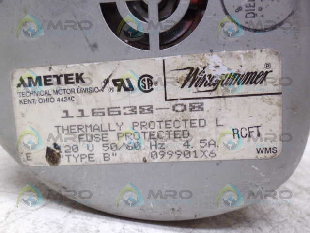 AMETEK 116638-08 *USED*