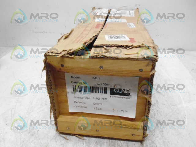 CUNO 3AL1 4720001 *NEW IN BOX*