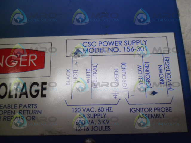 CSC 156-301 POWER SUPPLY *NEW NO BOX*