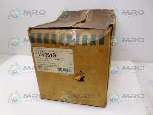 SIEMENS UV361G ITE XL-U BUSWAY PLUG *NEW IN BOX*