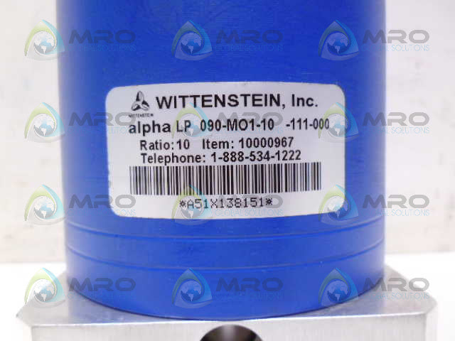 WITTENSTEIN LP090-M01-10-111-000 RATIO 10 GEARBOX *NEW NO BOX*