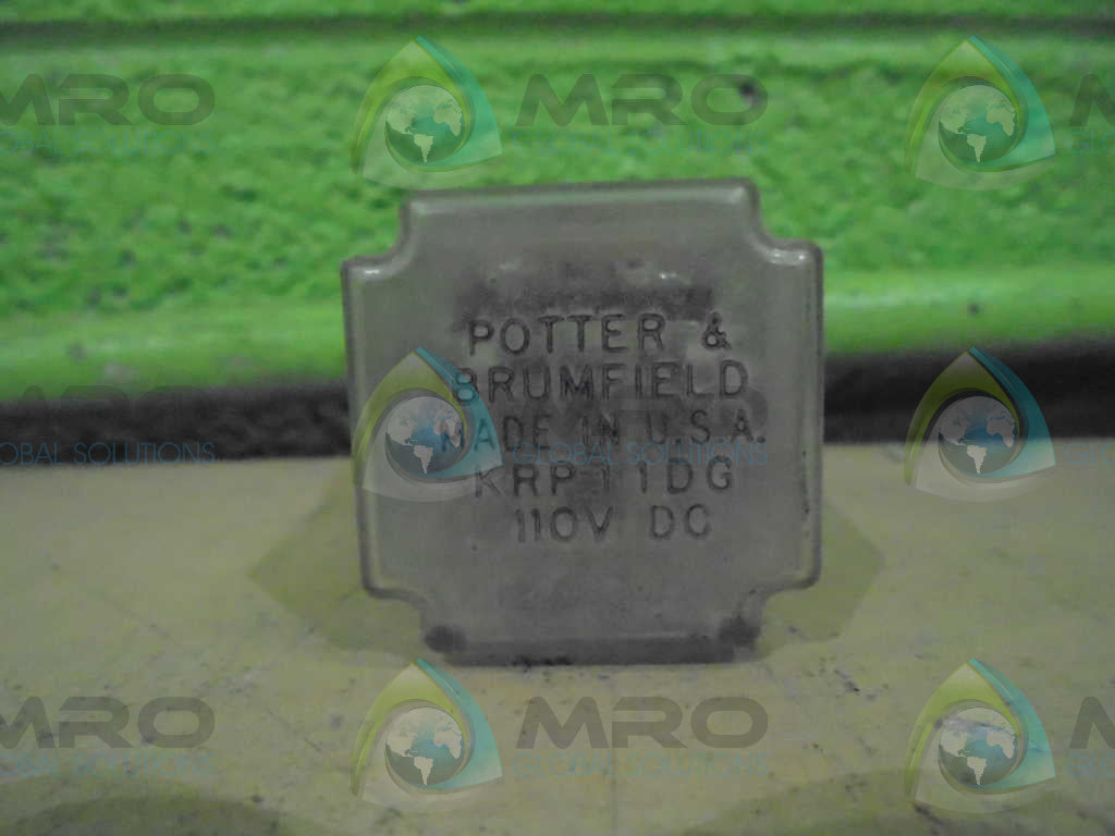 POTTER & BRUMFIELD KRP-11AG-110 RELAY 110VDC *NEW NO BOX*