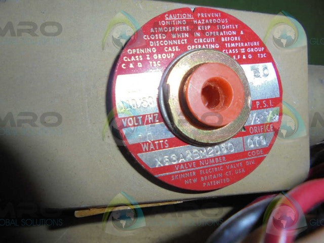 SKINNER ELECTRIC VALVES X53ARBM2050 SOLENOID VALVE *NEW NO BOX*