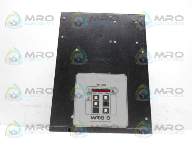 WTC 812533 WT500 WELD WELDER CONTROL OPERATOR PANEL *USED*