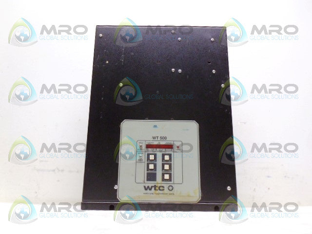 WTC 812549 WT500 WELD WELDER CONTROL OPERATOR PANEL *USED*