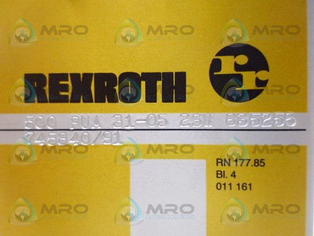 REXROTH 500PUA31-05 2 SW 835256 *NEW NO BOX*