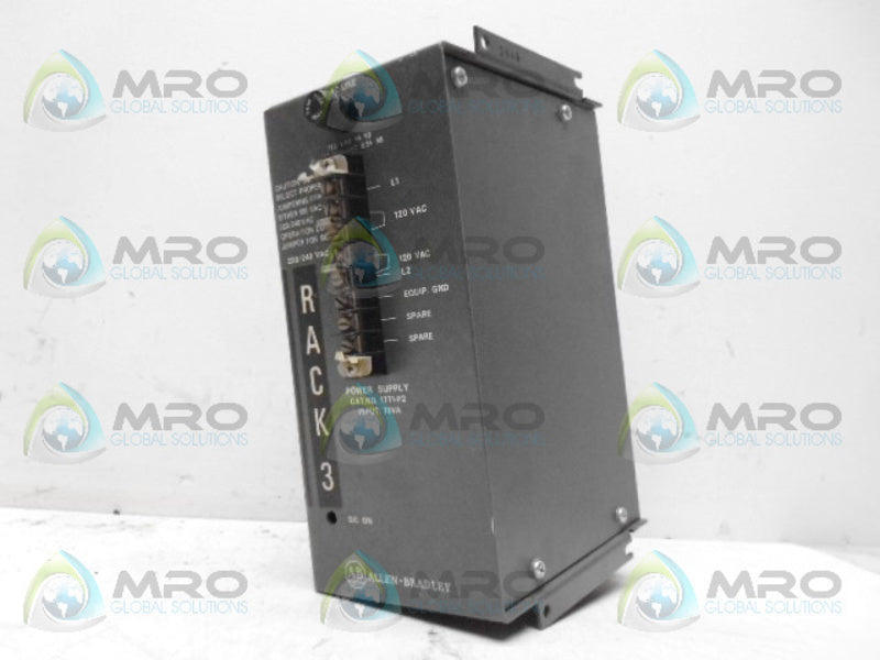 ALLEN BRADLEY 1771-P2 SER. R POWER SUPPLY *USED*