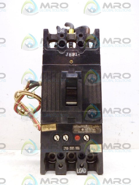 GENERAL ELECTRIC TFK236070 MODEL#4 CIRCUIT BREAKER *USED*