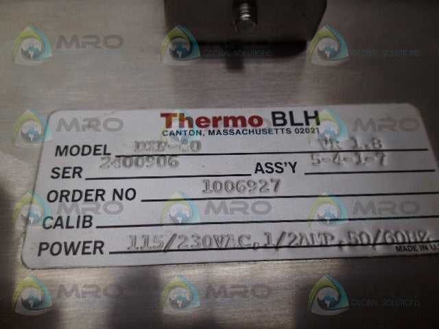 THERMO BLH DXP-40 VR1.8 DIGI-SYSTEM *NEW NO BOX*