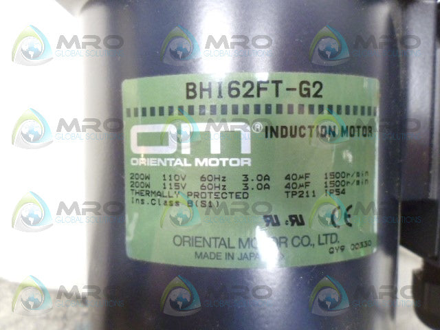 ORIENTAL MOTORS BHI62FT-120 *NEW IN BOX*
