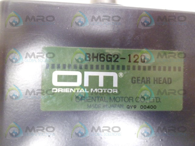 ORIENTAL MOTORS BHI62FT-120 *NEW IN BOX*
