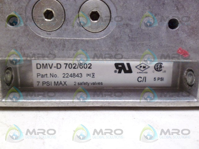 DUNGS DMV-D702/602 224843 *NEW IN BOX*