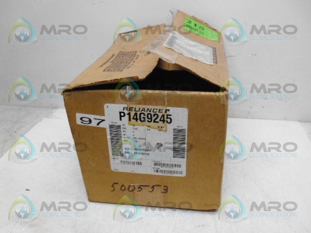RELIANCE ELECTRIC P14G9245 2HP 1750RPM *NEW IN BOX*