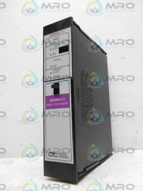 CTC ATM-4000-1 ACCESS4000 SERIES 500 MASTER *USED*