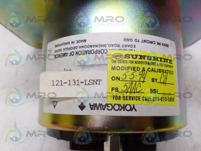 YOKOGAWA 121-131-LSNT (REMANUFACTURED) GAUGE *NEW IN BOX*