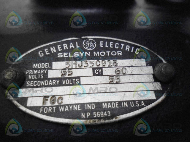 GENERAL ELECTRIC 5MJ35CB1B *USED*