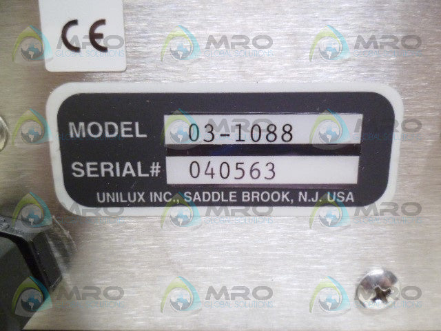 UNILUX 03-1088 SURFACE INSPECTION LIGHTING CONTROLLER *NEW NO BOX*
