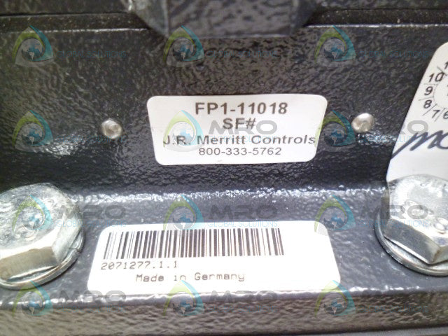 JR MERRITT FP1-11018 FOOT PEDAL SWITCH *NEW NO BOX*