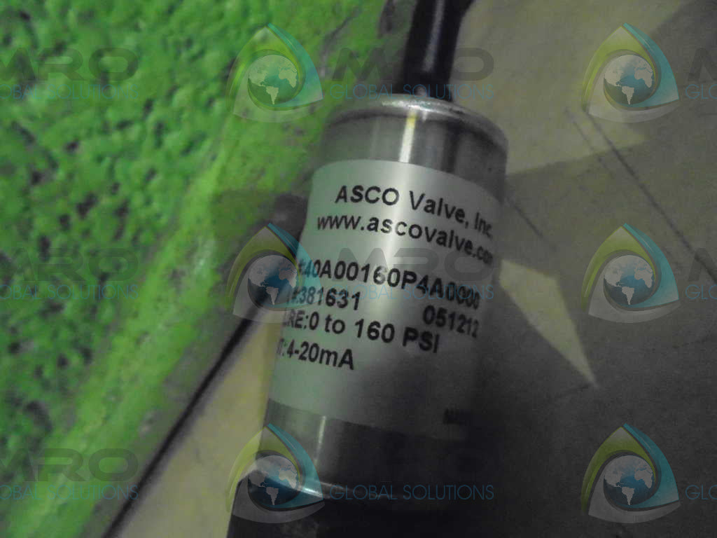 ASCO 40A00160P4A0000 *NEW NO BOX*