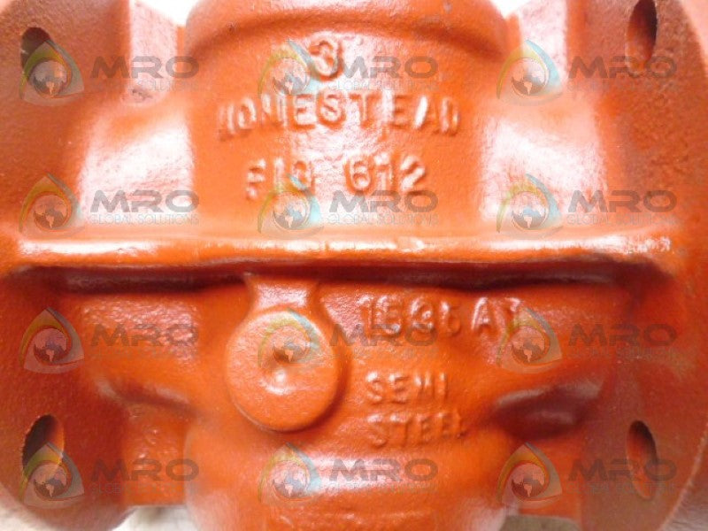 HOMESTEAD FIG 612 1535A1 3" VALVE *NEW NO BOX*