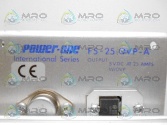 POWER ONE F5-25/OVP-A POWER SUPPLY *NEW IN BOX*