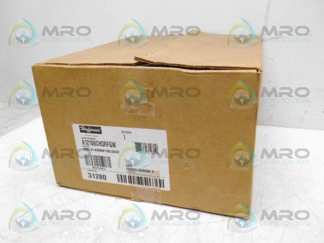 HOFFMAN A12106CHQRFGW WINDOW ENCLOSER *NEW IN BOX*