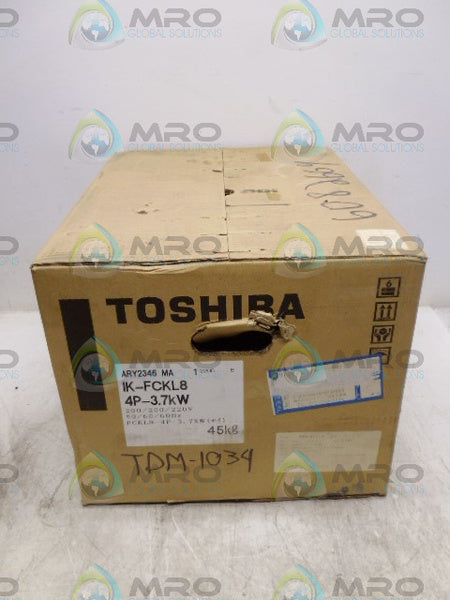 TOSHIBA IK-FCKL8 4P-3.7KW *FACTORY SEALED*