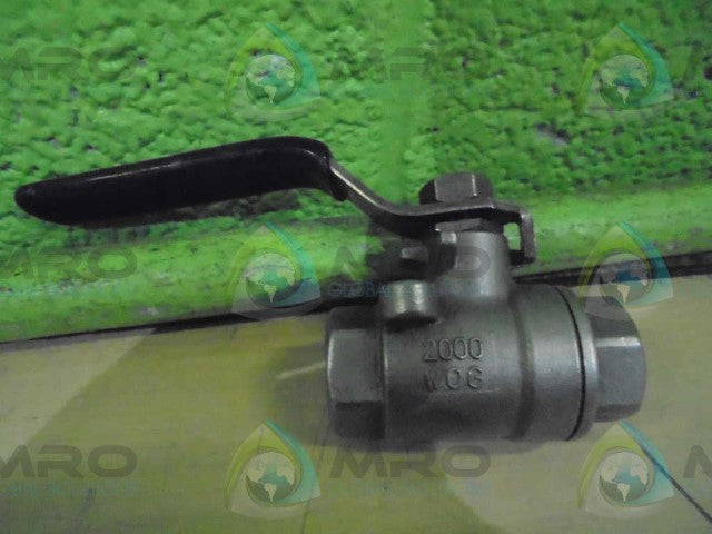 WOG 2000 1/4" 316 VALVE *NEW NO BOX*