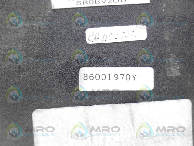 ALLEN BRADLEY 86001970Y MASS STORAGE SYTEM (AS PICTURED) *USED*