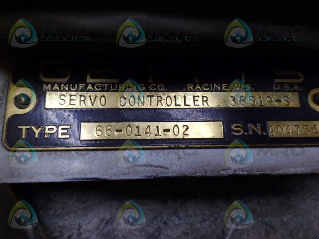 GETTYS 66-0141-02 SERVO CONTROLLER *NEW NO BOX*