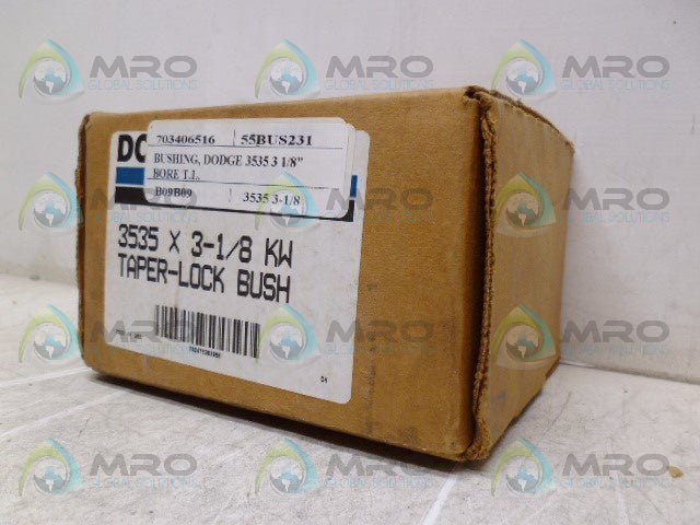 DODGE 3535 TAPER-LOCK BUSHING 3-1/8" *NEW IN BOX*