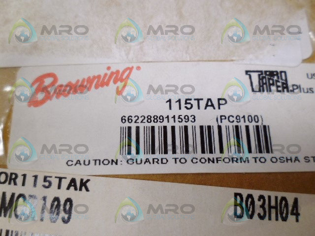 BROWNING PC9100 115TAP TORQUE ARM KIT *NEW IN BOX*