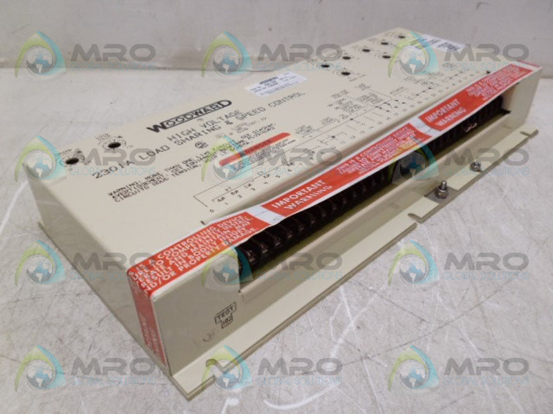 WOODWARD 9903-303 2301A LOAD SHARING & SPEED CONTROL  UNMP