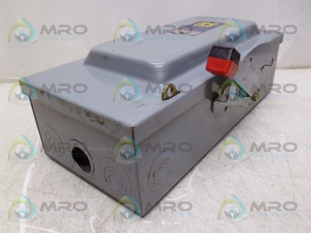 SQUARE D H362 SAFETY SWITCH *USED*