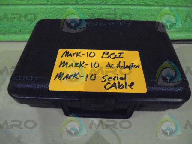 MARK-10 MODEL BGI DIGITAL FORCE GAUGE W/08-1007 & X179925 *NEW IN BOX*