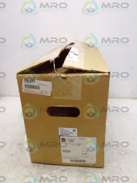 ALLEN BRADLEY 20BD022A3AYNAND0 SER B F/W 10.001  AC DRIVE *NEW IN BOX*