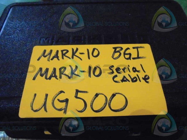 MARK-10 MODEL BGI DIGITAL FORCE GAUGE W/CL08000036 & UG500 *USED*