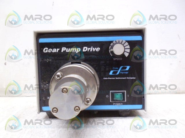 COLE PARMER 75211-10 GEAR PUMP DRIVE *USED*