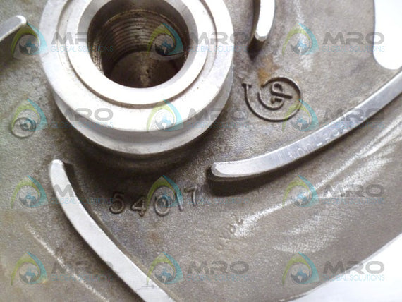 GOULD 54017 CF8M 100-593 IMPALER *USED*
