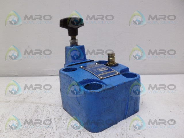 VICKERS CG06C50 RELIEF VALVE *USED*
