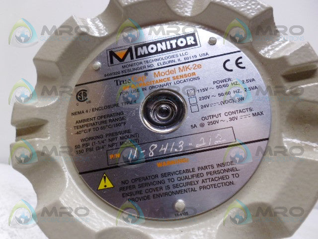 MONITOR 11-8413-212 LEVEL SENSOR *NEW IN BOX*