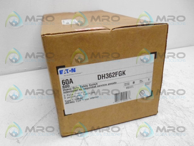 EATON DH362FGK SAFETY SWITCH *NEW IN BOX*
