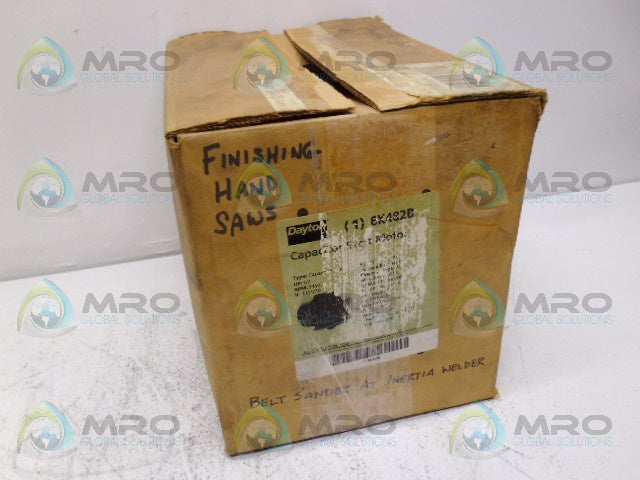 DAYTON 6K482B INDUSTRIAL MOTOR 1/2HP 3450RPM *NEW IN BOX*